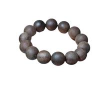 Pulseras de Madera de agar de 16 mm Que se Hunden Qinan Kynam Agarwood, Cuentas de oración Budista 665