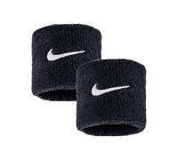 Pulseras De Muñeca Swoosh Classic Small Nike Unisex - Negro/Blanco