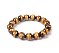 Pulseras de ojo de tigre para hombres y mujeres que liberan el estrés