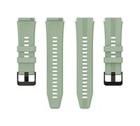 Pulseras De Papel 100 Pulseras accesorias de correa de repuesto de silicona adecuadas para Honor Watch GS3 Pulseras Para 100 Cuentas (Army Green, One Size)