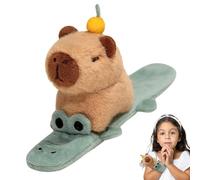 Pulseras de peluche Capybara, pulseras pop para niños, lindos juguetes