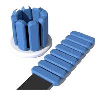 Pulseras De Silicona Con Peso Pulsera de pesas for muñeca 450/900 g, ajustable, for tobillo y, ideal for fitness, running, yoga entrenamiento en gimnasio para mujeres y hombres(Blue,225gx2)