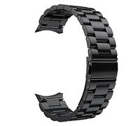 Pulseras De Silicona para Hombre Versión de una Pieza Correa para Correas Classic Galaxy 46mm Watch4 Accesorios de Pulsera Inteligente Pulseras De Silicona para Niños (Black, One Size)