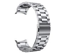 Pulseras De Silicona para Hombre Versión de una Pieza Correa para Correas Classic Galaxy 46mm Watch4 Accesorios de Pulsera Inteligente Pulseras De Silicona para Niños (White, One Size)