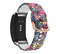 Pulseras de silicona para Samsung Gear Fit 2 Pro / Gear Fit 2 banda de repuesto para mujer, hombre, mujer, pulsera deportiva compatible con Galaxy Gear Fit 2 / Gear Fit 2 Pro (medusa)