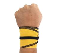 Pulseras Deportivas 2pcs Wrist Wraps,Gym Strength Wrap, Street Workout Band Brace Hand,Cotton Ripstop Fabric Wrist Support para Gym, Padel, Tenis(Color2)