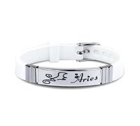 Pulseras Espirituales De Los Signos Zodíaco Pulsera De Silicona Con Cuentas Para Hombre Pulsera De 12 Constelaciones Para Mujer Regalo De Joyería Para Parejas Con Horóscopo Astrológico De Suerte Ari