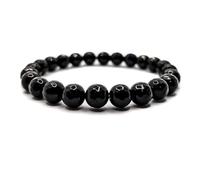 Pulseras hombre, Pulsera de Piedras Naturales para Hombres y Mujeres, Cuentas de 12 mm, Ojo De Tigre Y Onyx Pulsera Para Hombre, Regalo Original para Parejas, Aniversario, Amigos y Cumpleaños
