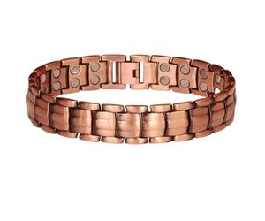 Pulseras magnéticas - 8.27 pulgadas Madre de pulsera magnética | Brazalete de cobre para hombres, accesorio de muñeca de energía resistente a la fatadilla, pulsera ajustable y ligera para adultos