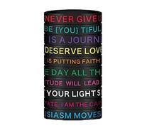 Pulseras motivacionales - Juego de 10 pulseras elásticas de silicona, pulseras de silicona duraderas, pulseras inspiradoras para hombres y mujeres, regalos motivadores de fitness