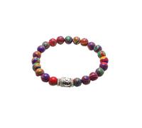 Pulseras Mujer DIY Cuentas de piedra natural Pulseras de Buda para mujeres y hombres Yoga Balance de energía Chakra Pulsera, AD1220