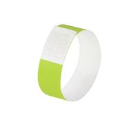 Pulseras para eventos supersuaves verde neón (120 unidades)