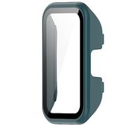 Pulseras Para Hombres Con Estilo Estuche protector para Band 8 con PC y cubierta de cuerpo completo de material de vidrio para Ultimate Watch Case Pulseras Para Paquete De Variedad (Green, One Size)