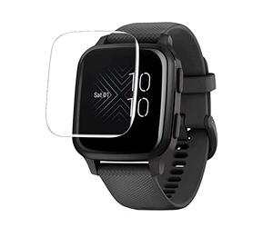 Pulseras para Hombres Protector Adecuado para The Is Screen Film Protector a de explosiones Venu Accesorios de Pulsera Inteligente Correas De Reloj Silicona (White, One Size)