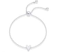 Pulseras para madre e hija, juego de pulseras de corazón dorado a juego, regalo de joyería para mamá y yo, perfecto para el día de la madre y regalos de cumpleaños, One size, Metal, Ágata