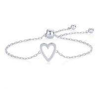 Pulseras para madre e hija, juego de pulseras de corazón dorado a juego, regalo de joyería para mamá y yo, perfecto para el día de la madre y regalos de cumpleaños, One size, Metal, Ágata