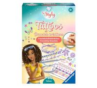 Pulseras Ravensburger 18320 Tattoos & Friendsbands: Cool Summer: descaradas Pulseras de Amistad Hechas con Hilos y Tatuajes de Colores, Hechas a Mano para niños a Partir de 8 años