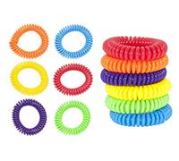 Pulseras Repelentes de Mosquitos (12 Unidades) Niños y Adultos Muñeca Tobillo