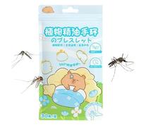 Pulseras repelentes para niños, pulseras de seguridad con temática Capybara | Controlador de moscas 30X, bandas a prueba de mordeduras, equipo de camping, accesorios exteriores para viajar