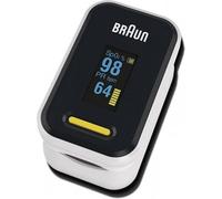 Braun YK-81CEU oxímetro de pulso Negro, Acero inoxidable