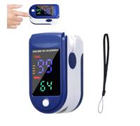 Pulsioxímetro de Dedo, Oximetro de Dedo para Medición de Saturación de Oxígeno (SpO2), Medidor Saturacion Oxigeno,pulsioxímetro para uso doméstico, con cordón