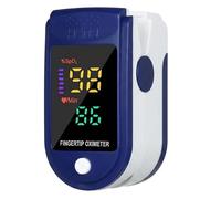 Pulsioximetro de Dedo Portátil con Pantalla LED, Oximetro y Pulsometro para Lectura SpO2, Medidor Saturacion Oxigeno Compacto para Casa, Viaje, Oficina, Deporte y Uso Personal Diario Privado