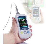 Pulsioximetro Oximetro Dedo Profesional Monitores Saturación De La Yema del Dedo Medidor De Oxígeno De Lectura Spo2 Rápido Y Preciso, Pantalla LED De Mano para Adultos Y Niños Adults