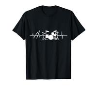 Pulso del electrocardiograma del Ritmo del Baterista Camiseta