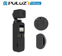 PULUZ 2 en 1 Juego de fundas de silicona para DJI OSMO Pocket 2 Accesorios de fundas blandas