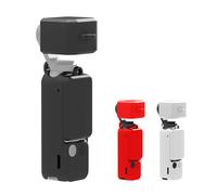 PULUZ 3 en 1 Juego de fundas de silicona para accesorios de cámara DJI OSMO Pocket 3 Vlog