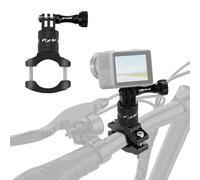 PULUZ 360 Grado Rotación Bicicleta de Aluminio Bicicleta Adaptador de Manillar Montaje con Tornillo para GoPro Hero 6/5 / 4/3+ / 3/2/ 1 Sesión 5/4, Xiaoyi Sport Camera