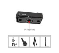 PULUZ Accesorio Magnético de Liberación Rápida para Insta360Ace Pro/X3/ONE X2/ Base Adaptadora Multifuncional Práctica