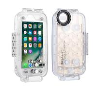 PULUZ - Carcasa Impermeable para iPhone 8 Plus y 7 Plus de 40 m, para Buceo y vídeo