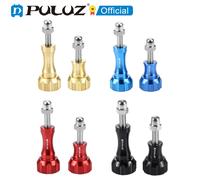 PULUZ CNC perilla de pulgar de aluminio juego de tornillos de tuerca de perno inoxidable para GoPro, juego de tornillos de cámaras de acción Insta360 accesorios de Cámara de Acción