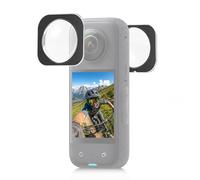Puluz Compatible con Insta360 X3 - Protector de lente adhesivo de vidrio templado óptico para Insta 360 X3 impermeable 360 accesorios de cámara de acción
