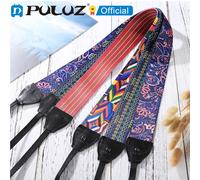PULUZ-Correa para el cuello y la cámara, correa para el hombro, para SLR, DSLR, Nikon, Canon, Sony, estilo étnico Retro, accesorios para cámara 9D
