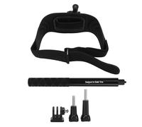 PULUZ Correa trasera para cámara, cinturón de EVA PC con soporte para palo selfie, compatible con Insta360 ONE X