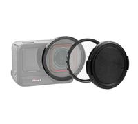 PULUZ Filtro de lente UV de 52 mm compatible con Insta360 Ace Pro 2 con anillo adaptador de lente y cubierta de lente, protector de lente de cámara
