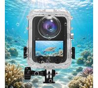 PULUZ Funda impermeable para DJI Osmo 360, IPX8 40 m, carcasa de buceo, a prueba de golpes, cubierta protectora subacuática para esnórquel, surf y buceo