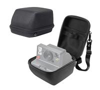 PULUZ Funda para cámara Polaroid One Step 2 / Now, para cámara Polaroid, funda protectora dura, bolsa de almacenamiento de transporte de viaje con correa de hombro ajustable (negro)