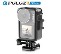 PULUZ-Marco PROTECTOR DE PLÁSTICO Vertical para DJI Osmo Action 4/3, jaula con zapatos fríos