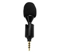Puluz Micrófono Corbata Jack 3.5mm Omnidireccional Anti-Viento 1,5m,