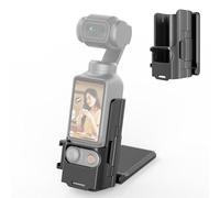 PULUZ Osmo Pocket 3 - Soporte magnético plegable, funda adaptadora de abrazadera mejorada para DJI Osmo Pocket3, soporte de base ajustable, accesorios de cámara de acción