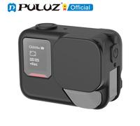 PULUZ para Insta360 Ace Pro 2 funda protectora de silicona con tapa de lente y correa accesorios para cámaras deportivas panorámicas