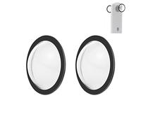 PULUZ Protector de lente doble para Ricoh Theta SC2 / S/V PC funda protectora esférica para accesorios de cámara Ricoh Theta SC2 (tapa de lente transparente)