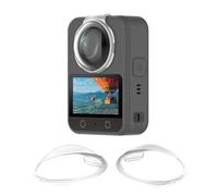PULUZ Protector de lente para DJI Osmo Action 360, cubierta protectora de policarbonato HD para cámara deportiva, protector de lente a prueba de golpes, arañazos, polvo y aceite