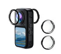 PULUZ Protector de lente para Insta360 X6 con cierre de rosca | Protector de lente de cristal óptico 10H de alta calidad, funda protectora HD, resistente al polvo y a los arañazos