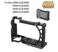 PULUZ Soporte Estabilizador Metálico para Cámara de Video Sony A6500 ILCE-6500 / A6400 ILCE-6400 / A6300 ILCE-6300 / A6000 ILCE-6000 Negro
