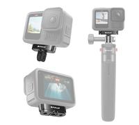 PULUZ Soporte magnético de liberación rápida para GoPro Hero 13 Negro, Adaptador de trípode Plegable, Accesorios cámara de acción para Go Pro HERO13 Negra