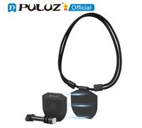 PULUZ-Soporte magnético para cámara de acción, correa para el cuello Vlog POV para Insta360 / Gopro / DJI, accesorios para cámaras de acción deportivas